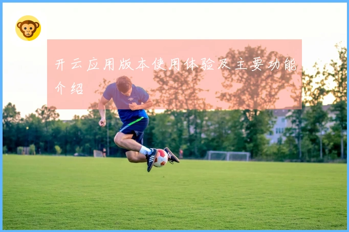 开云应用版本使用体验及主要功能介绍